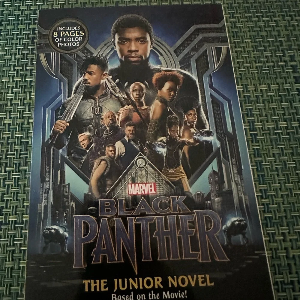 Marvel Black Panther Junior Novel NWOT